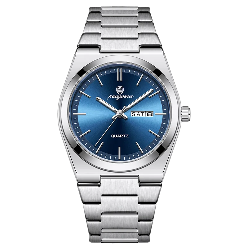 Stainless Steel Waterproof Luminous Man Watch
