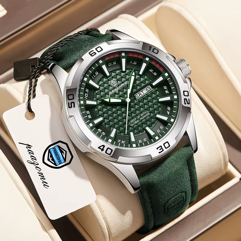 Stainless Steel Waterproof Man's Luxury Watch